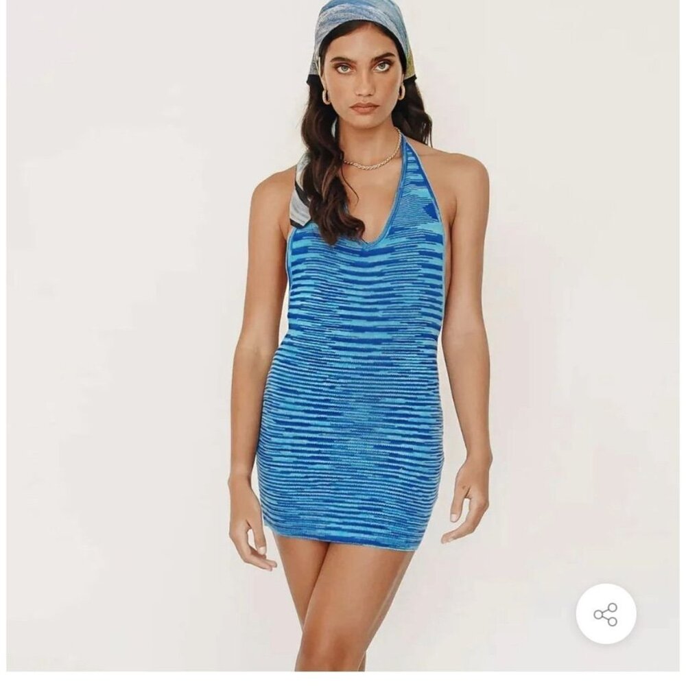 Halter Sweater Dress